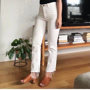 Rachel Comey Slim Legion Jean in Dirty White